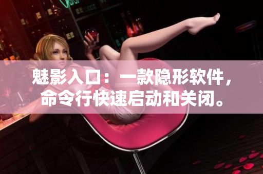 魅影入口：一款隐形软件，命令行快速启动和关闭。