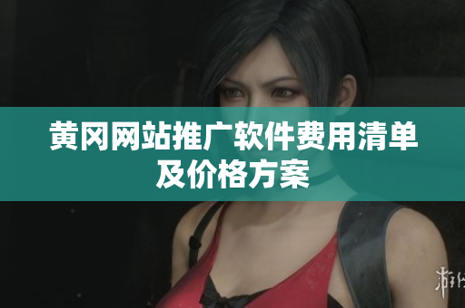 黄冈网站推广软件费用清单及价格方案