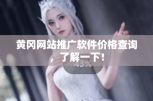 黄冈网站推广软件价格查询，了解一下！