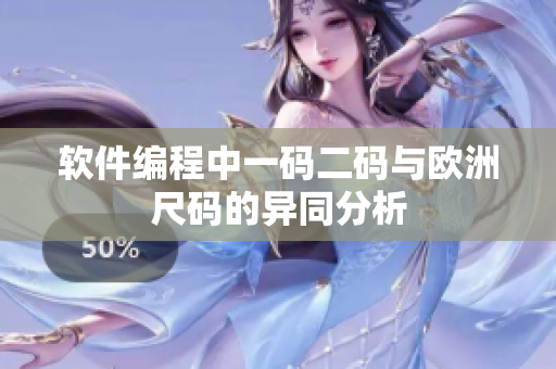 软件编程中一码二码与欧洲尺码的异同分析