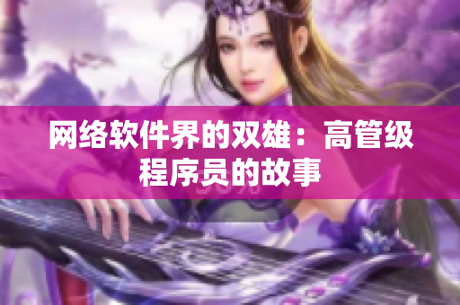 网络软件界的双雄：高管级程序员的故事