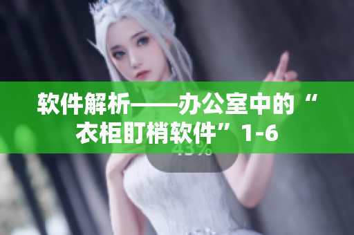 软件解析——办公室中的“衣柜盯梢软件”1-6