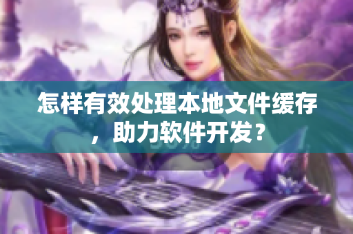 怎样有效处理本地文件缓存，助力软件开发？
