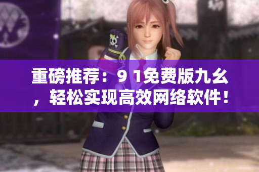 重磅推荐：9 1免费版九幺，轻松实现高效网络软件！
