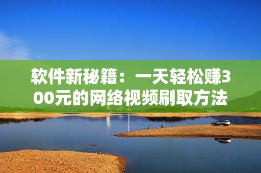 软件新秘籍：一天轻松赚300元的网络视频刷取方法