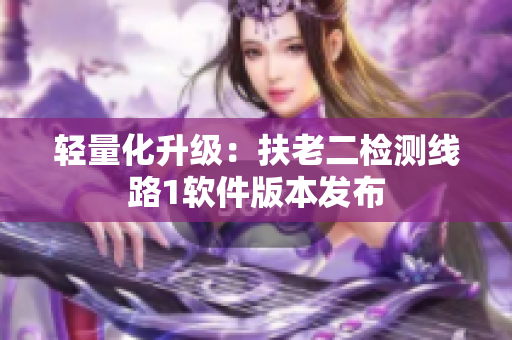 轻量化升级：扶老二检测线路1软件版本发布