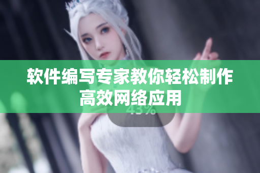 软件编写专家教你轻松制作高效网络应用