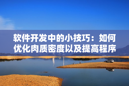 软件开发中的小技巧：如何优化肉质密度以及提高程序性能