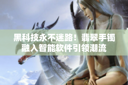 黑科技永不迷路！翡翠手镯融入智能软件引领潮流