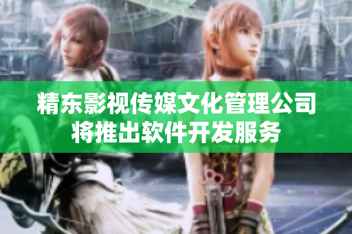 精东影视传媒文化管理公司将推出软件开发服务