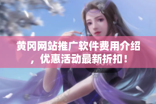 黄冈网站推广软件费用介绍，优惠活动最新折扣！