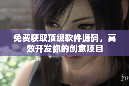 免费获取顶级软件源码，高效开发你的创意项目