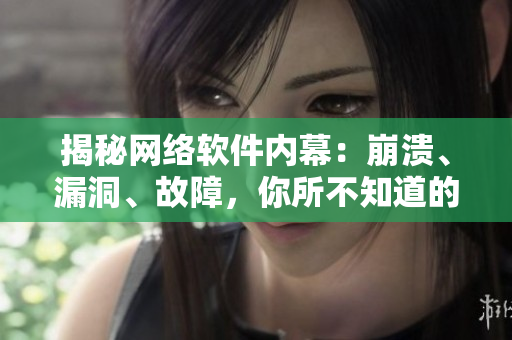 揭秘网络软件内幕：崩溃、漏洞、故障，你所不知道的黑科技！