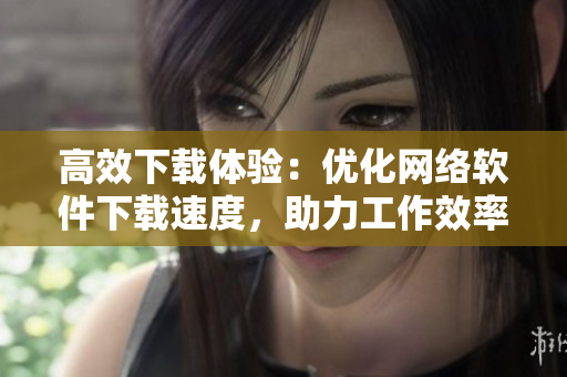 高效下载体验：优化网络软件下载速度，助力工作效率