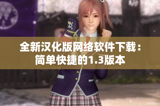 全新汉化版网络软件下载：简单快捷的1.3版本