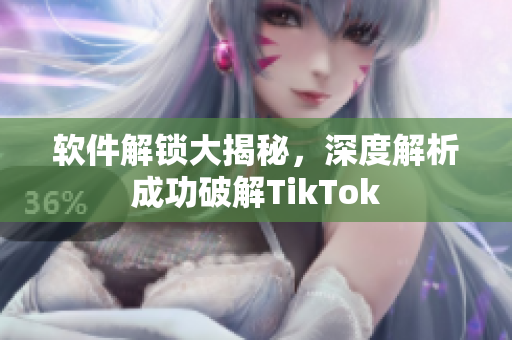 软件解锁大揭秘，深度解析成功破解TikTok