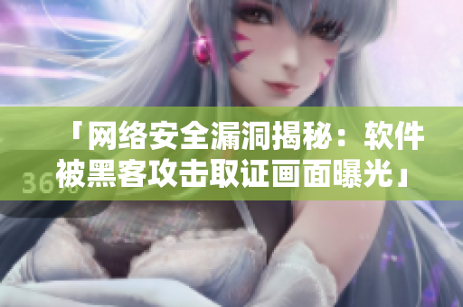 「网络安全漏洞揭秘：软件被黑客攻击取证画面曝光」