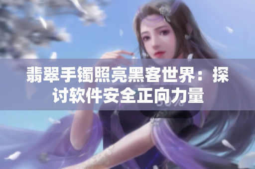 翡翠手镯照亮黑客世界：探讨软件安全正向力量