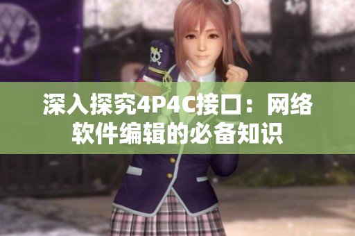 深入探究4P4C接口：网络软件编辑的必备知识
