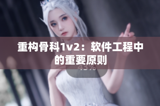重构骨科1v2：软件工程中的重要原则
