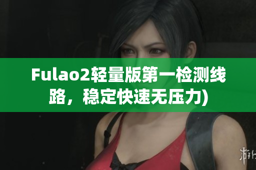 Fulao2轻量版第一检测线路，稳定快速无压力)
