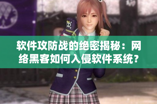 软件攻防战的绝密揭秘：网络黑客如何入侵软件系统？