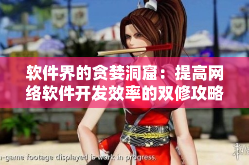 软件界的贪婪洞窟：提高网络软件开发效率的双修攻略