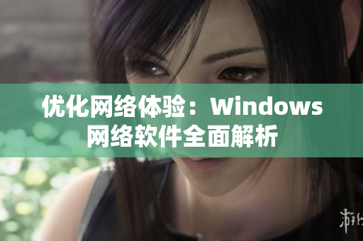 优化网络体验：Windows网络软件全面解析