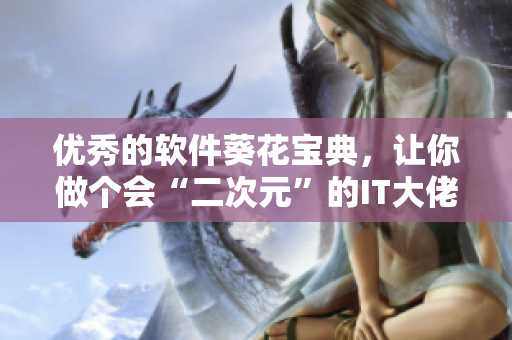 优秀的软件葵花宝典，让你做个会“二次元”的IT大佬!