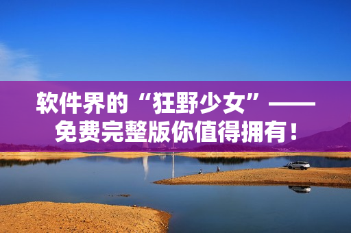 软件界的“狂野少女”——免费完整版你值得拥有！