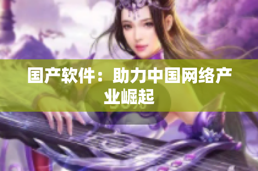 国产软件：助力中国网络产业崛起