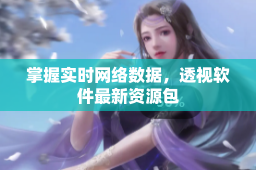 掌握实时网络数据，透视软件最新资源包