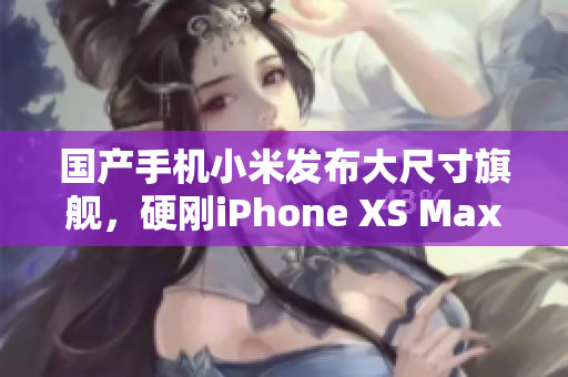国产手机小米发布大尺寸旗舰，硬刚iPhone XS Max