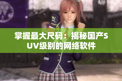 掌握最大尺码：揭秘国产SUV级别的网络软件