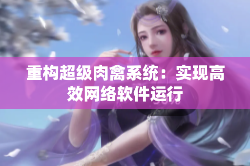 重构超级肉禽系统：实现高效网络软件运行
