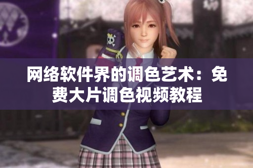 网络软件界的调色艺术：免费大片调色视频教程