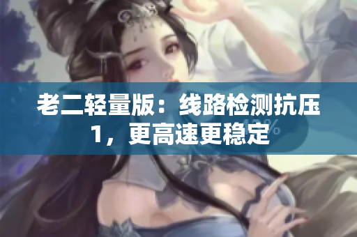老二轻量版：线路检测抗压1，更高速更稳定