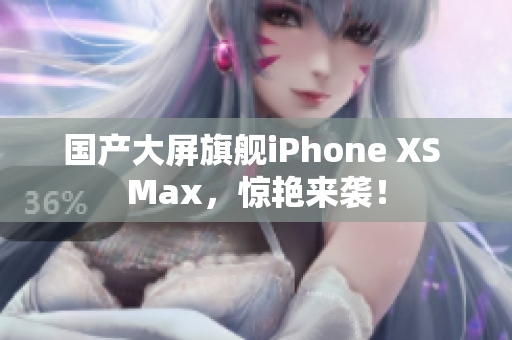国产大屏旗舰iPhone XS Max，惊艳来袭！