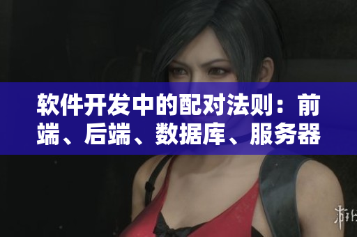 软件开发中的配对法则：前端、后端、数据库、服务器