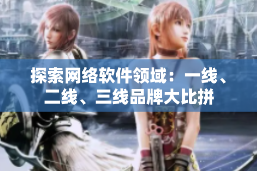 探索网络软件领域：一线、二线、三线品牌大比拼
