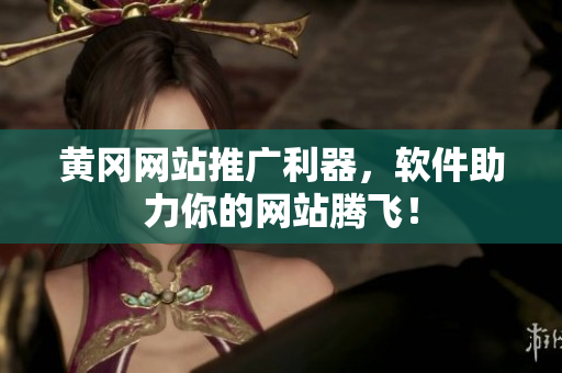 黄冈网站推广利器，软件助力你的网站腾飞！