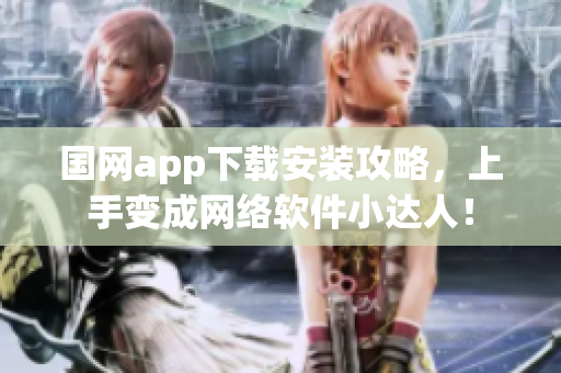 国网app下载安装攻略，上手变成网络软件小达人！