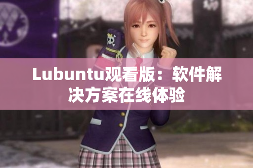 Lubuntu观看版：软件解决方案在线体验