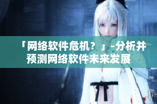 「网络软件危机？」-分析并预测网络软件未来发展