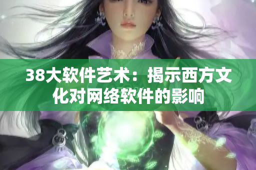 38大软件艺术：揭示西方文化对网络软件的影响