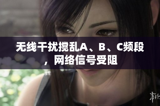 无线干扰搅乱A、B、C频段，网络信号受阻
