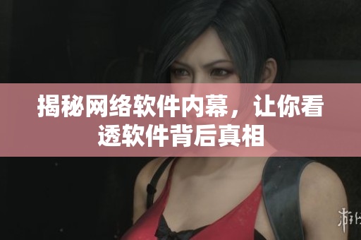 揭秘网络软件内幕，让你看透软件背后真相