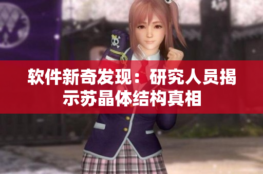 软件新奇发现：研究人员揭示苏晶体结构真相