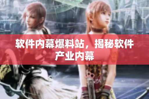 软件内幕爆料站，揭秘软件产业内幕
