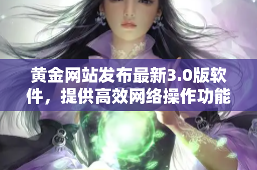 黄金网站发布最新3.0版软件，提供高效网络操作功能